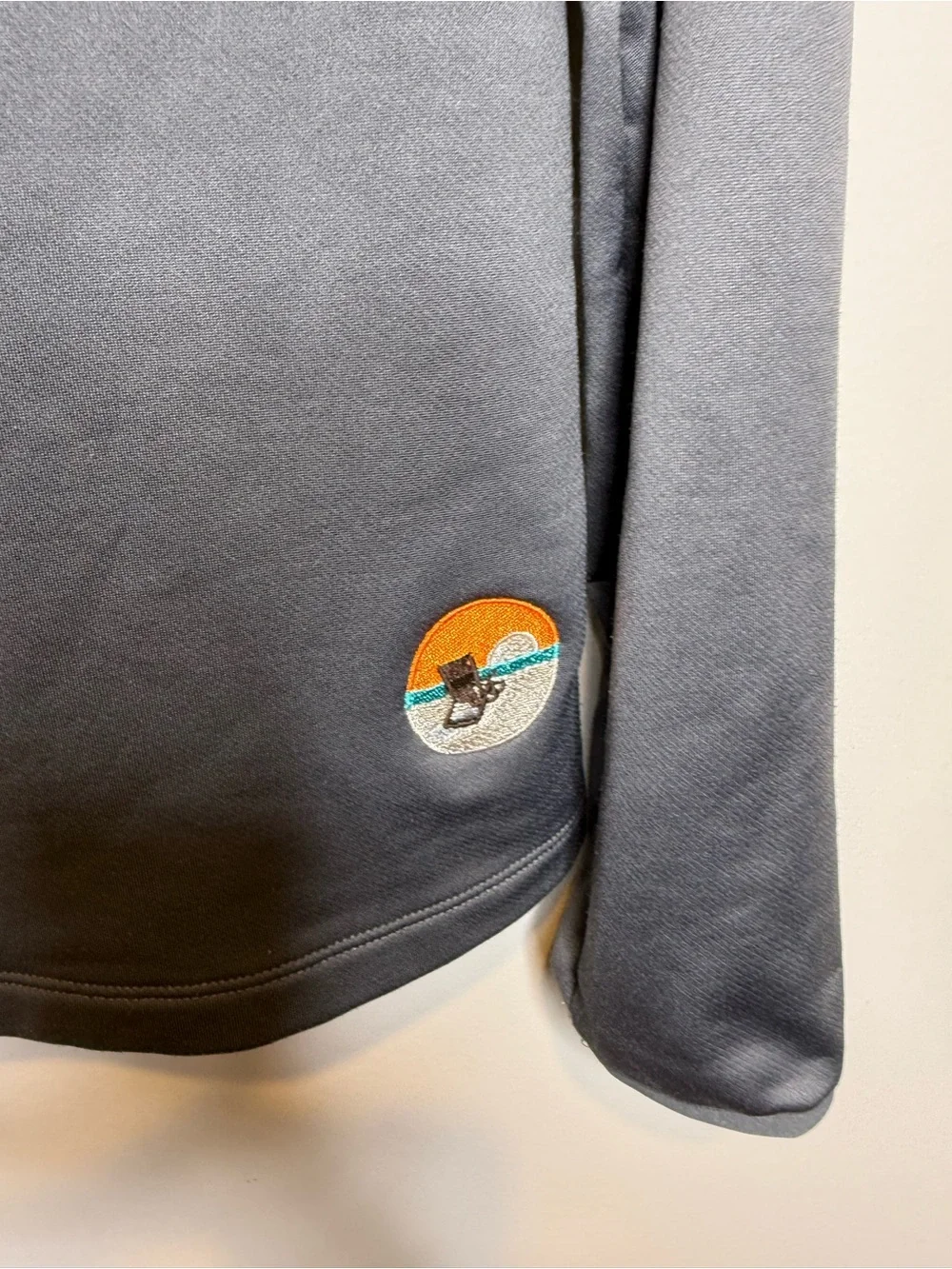 Nike Golf Dri-FIT 1/4 zip pullover featuring the 